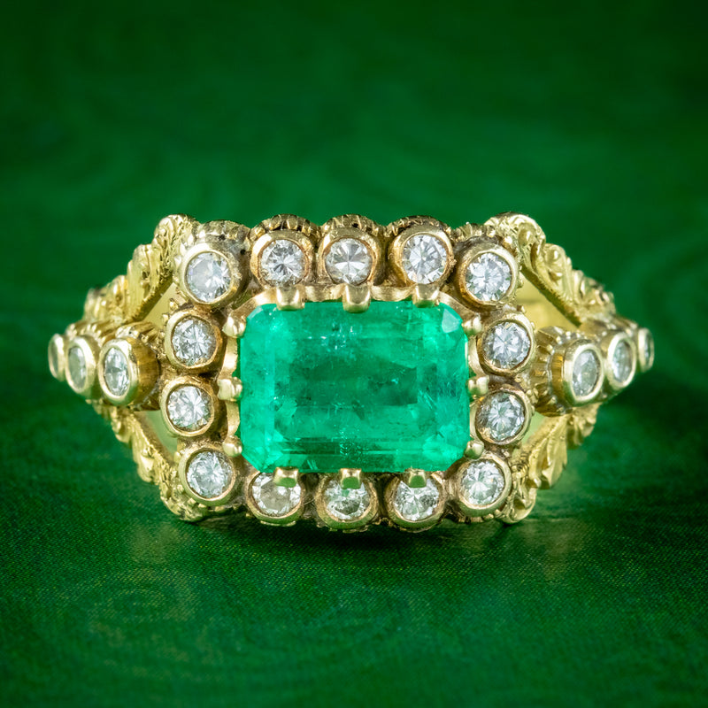 Antique Rose Cut Diamond Ring / Georgian Rose Cut Diamond Ring —  GemTreasureHunter
